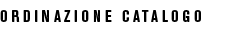 Ordinazione catalogo
